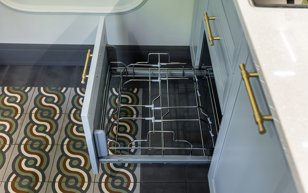 Кухня с мозаикой для ТВ-проекта «Квартирный Вопрос» 