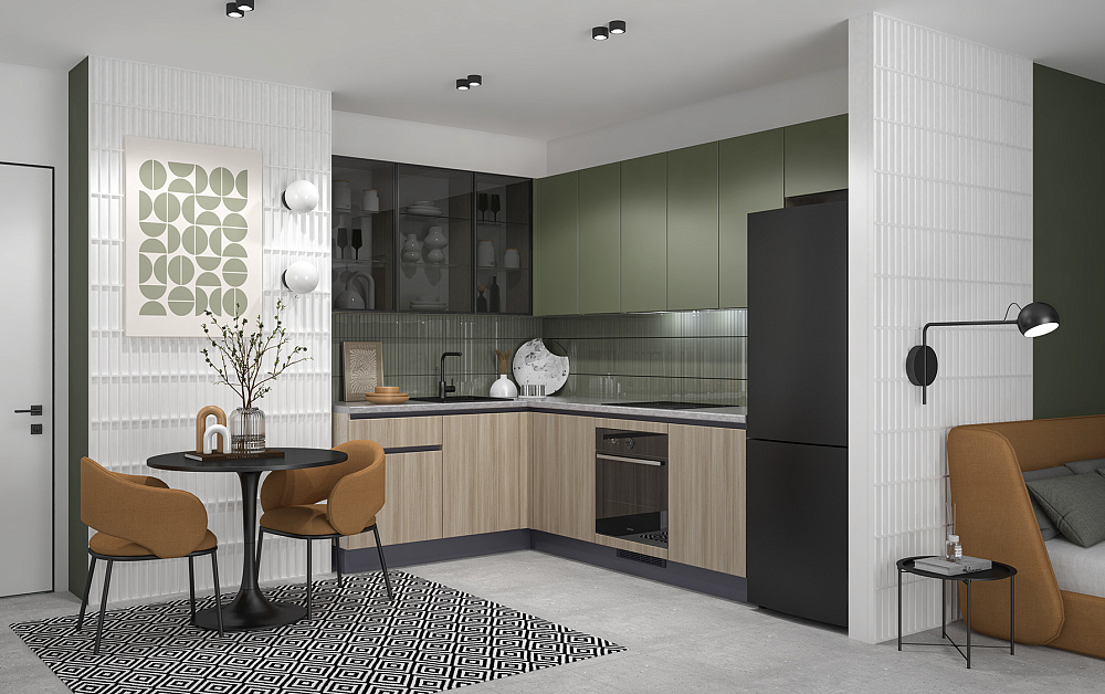 Кухня Уна сет (3000 x 1800 мм)