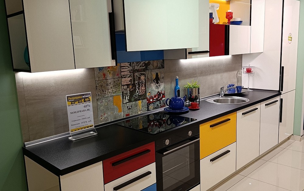 Кухня Мондриана BL / г.Раменское