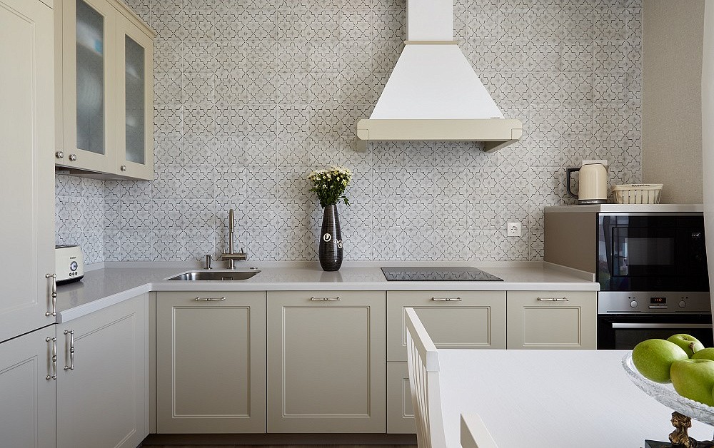 Кремовая кантри-кухня