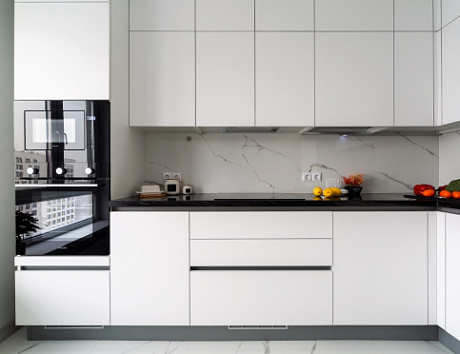 Кухни в белом цвете