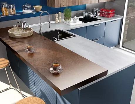 Синяя кухня в Тольятти