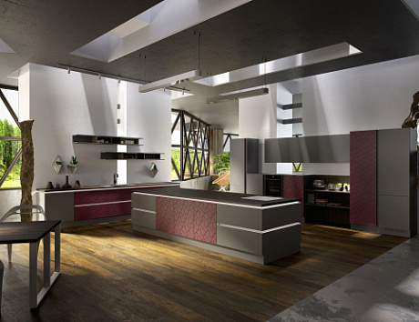 Темная кухня в Ростове-на-Дону