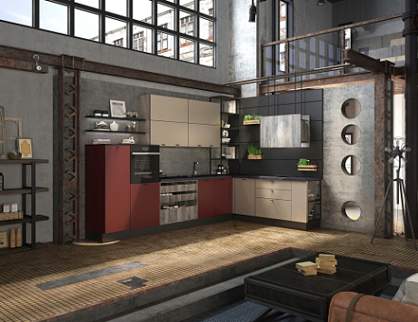 Темная кухня в Самаре