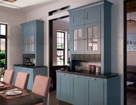 Синяя кухня