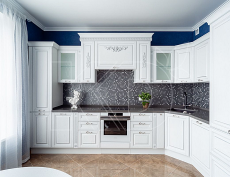 Элитные угловые кухни