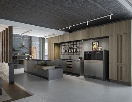 Модные серые кухни в классическом стиле и стиле модерн