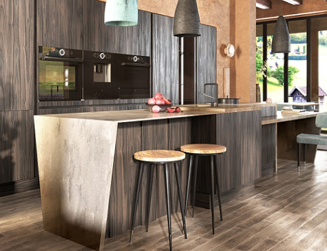 Темная кухня в Самаре