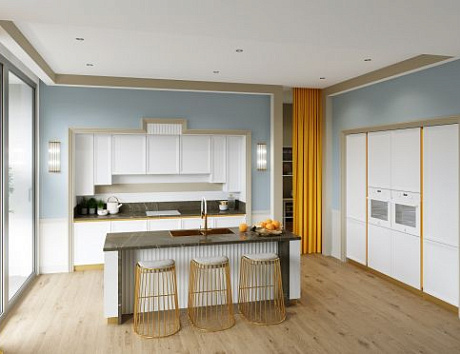 Проектирование кухни с островом