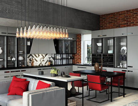 Темная кухня в Санкт-Петербурге