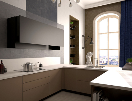 Темная кухня в Самаре