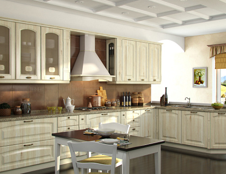 Белая кухня в Анапе