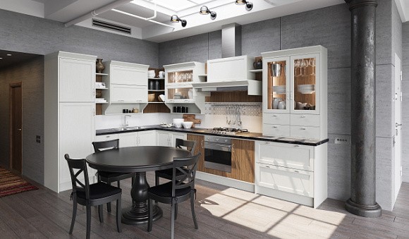 Кухня в частном доме