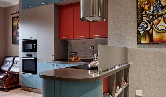 Серая кухня в Самаре