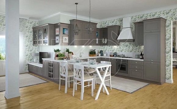 Стильные кухни - английская классика