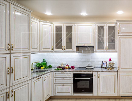 Элитные угловые кухни