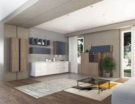 Кухни с вытяжкой