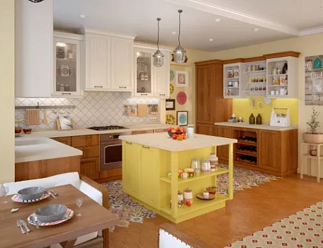 Желтая кухня в Нижнем Новгороде