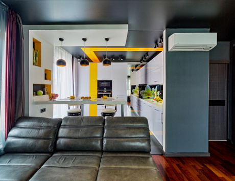 Глянцевая кухня в Твери