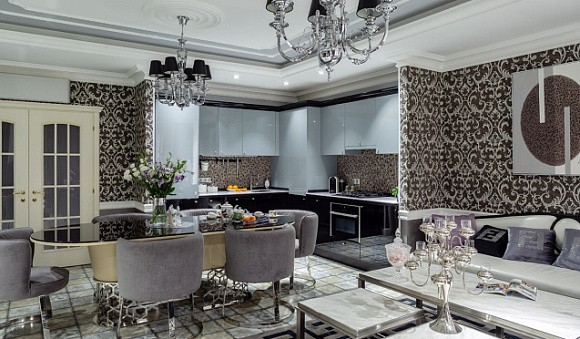 Дизайн кухни в английском стиле