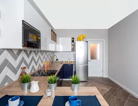 Синяя кухня в Обнинске