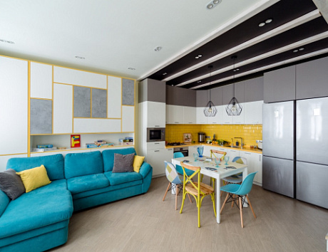 Серая кухня в Самаре