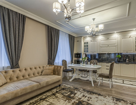 Светлая кухня в Обнинске