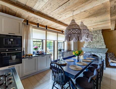 Стиль Кантри в кухонном пространстве