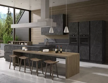 Черная кухня в Новосибирске