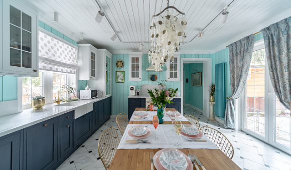 дизайн кухни в эко-стиле