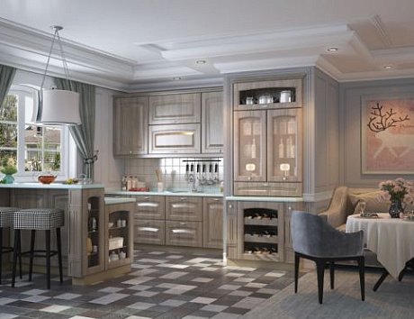 кухни в скандинавском стиле