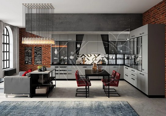 Современный дизайн кухни модерн