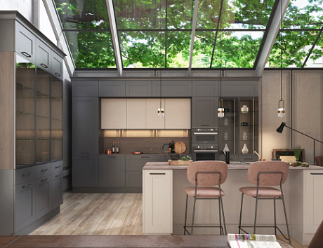 Коричневая кухня во Владикавказе