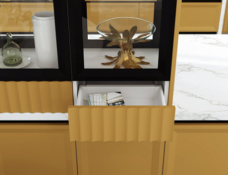 Желтая кухня в Воронеже