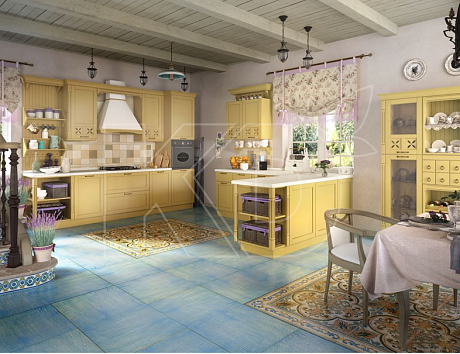 Угловые кухни для дачи