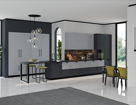 кухня в современном стиле, нестандартные кухни
