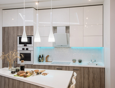 Коричневая кухня в Чите