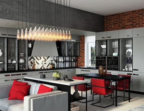 Темная кухня в Самаре