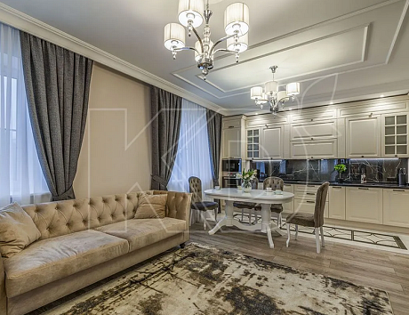 Угловые белые кухни