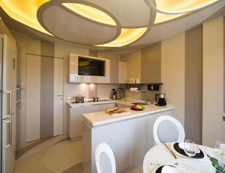 Светлая кухня в Воронеже