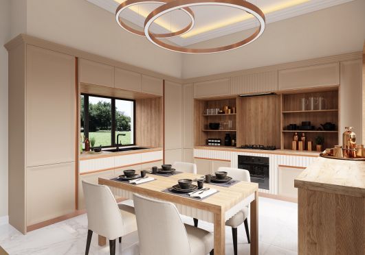 Формы кухонных гарнитуров