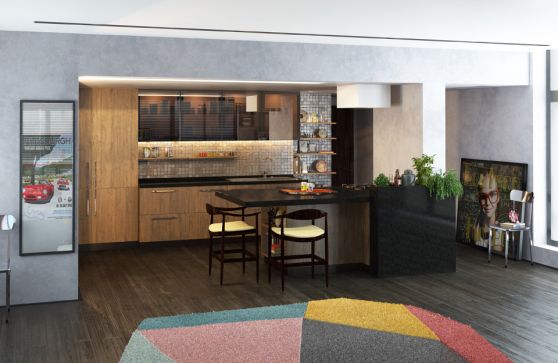 кухонный гарнитур для маленькой кухни